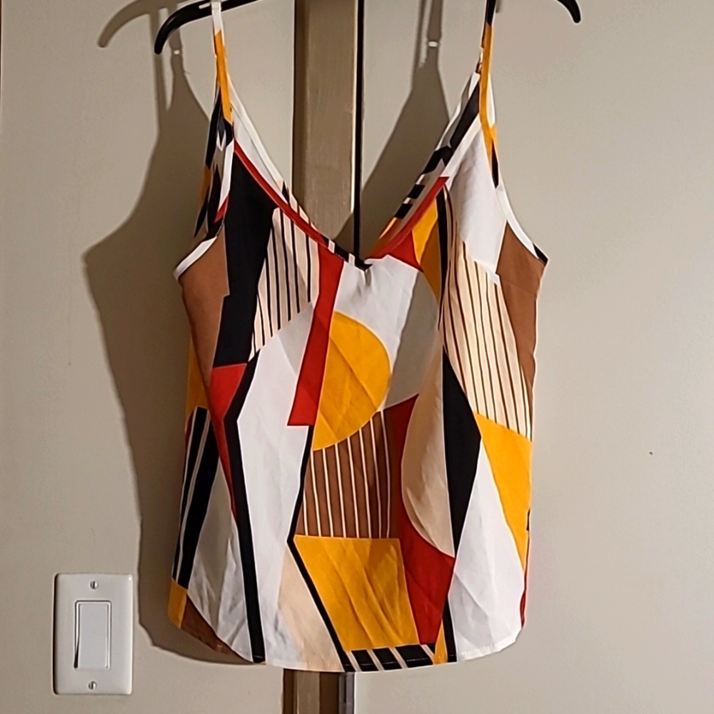 Printed Cami Blouse